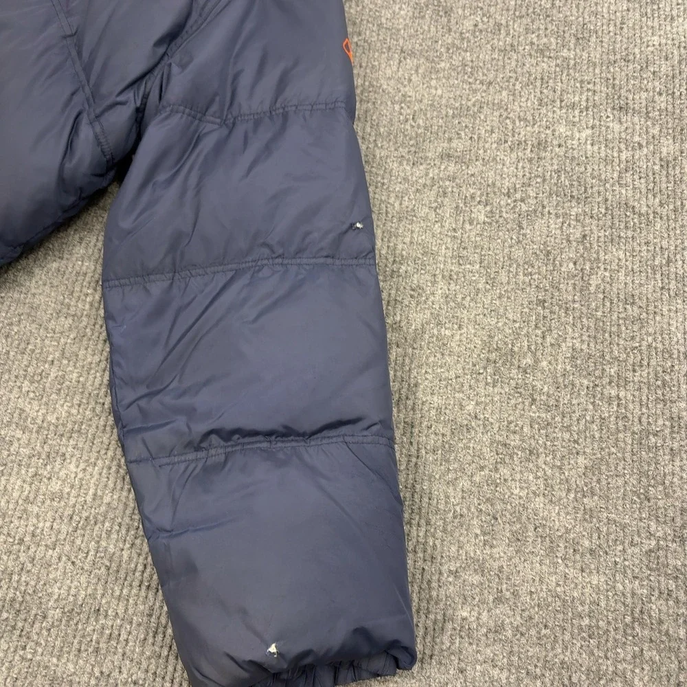 Denver Broncos Reebok Puffer Jacket Mens XL‎ Navy Down On Field Team Apparel